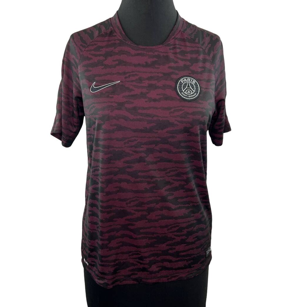 NIKE Paris Saint Germain Training T-shirt Flash Decept Black/Pink Force Kids XL